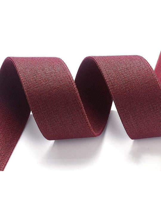 Breteli Pantaloni Zola Unisex 4 Catarame Metalice Reglabile 70–110 Cm Lățime 3.5 Cm Mărime Universală Bordo