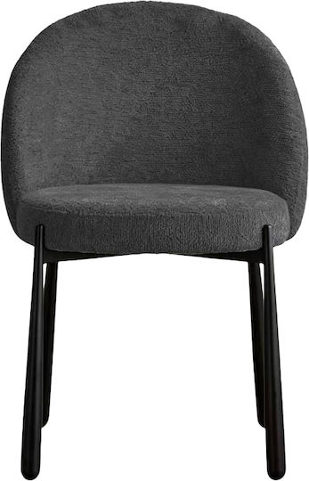 Denna Dining Chairs with Fabric Upholstery Anthracite 2pcs 52x60x85cm