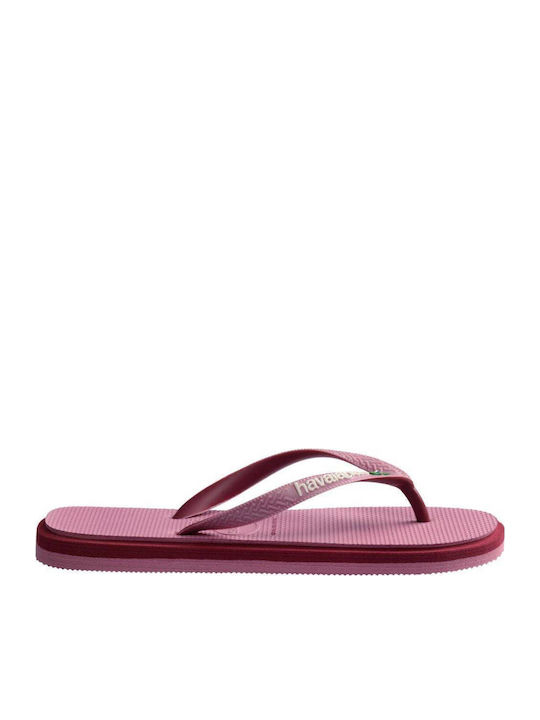 Brasil Men's Flip Flops Pink