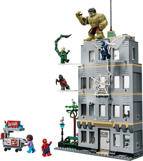 LEGO Spider-Man Spider-Man vs Hulk Epic Clash for Ages 8+ 534 Pieces