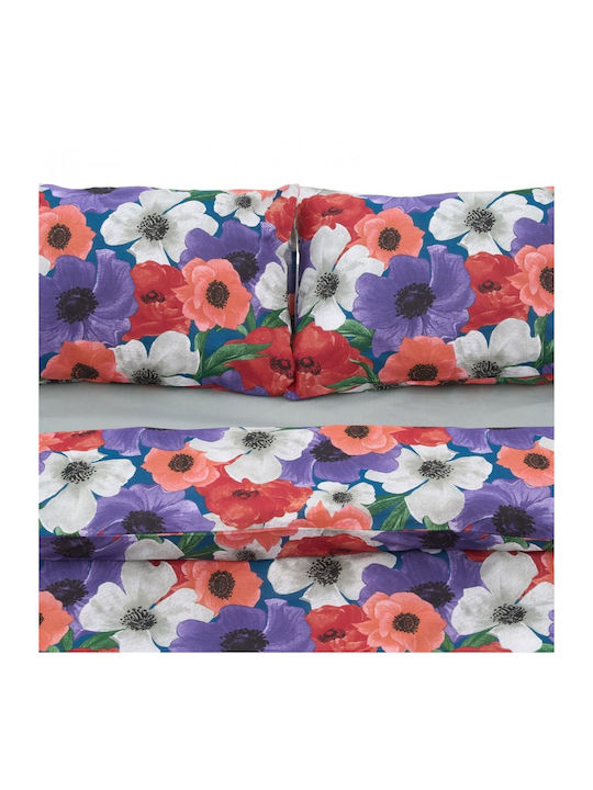 Heinner Set Cearceafuri de Pat King Size cu Elastic 180x200 cm Nora 4 Bucăți