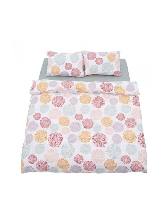 Heinner Set Cearceafuri de Pat King Size cu Elastic 180x200cm Mara 4 Bucăți