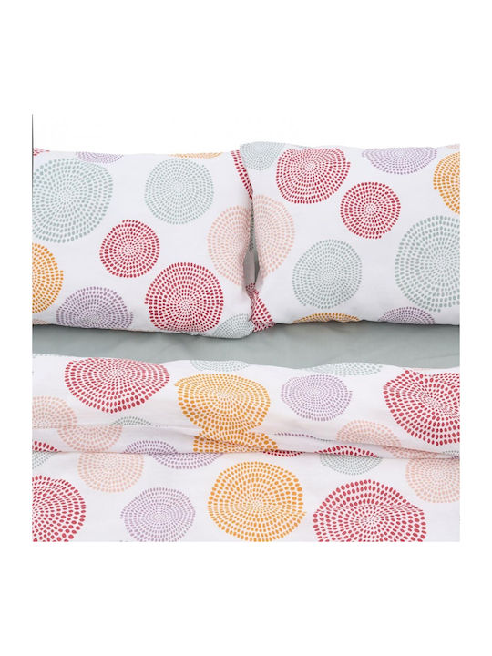 Heinner Set Cearceafuri de Pat King Size cu Elastic 180x200cm Mara 4 Bucăți