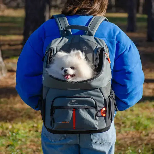 Ferplast Waterproof Backpack for Carrying Dog / Cat up to 10kg Black