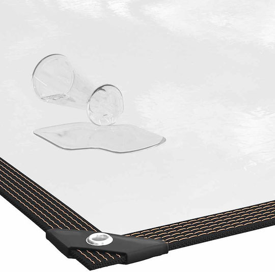 vidaXL Wasserdichter Planen 8x1m Transparente