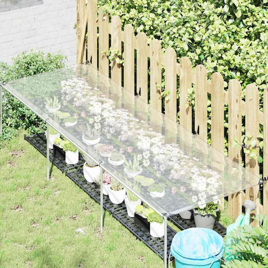 vidaXL Waterproof Tarpaulin 3x1m Transparent