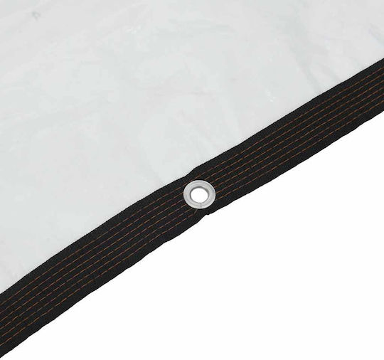 vidaXL Wasserdicht Planen 4x1m Transparente