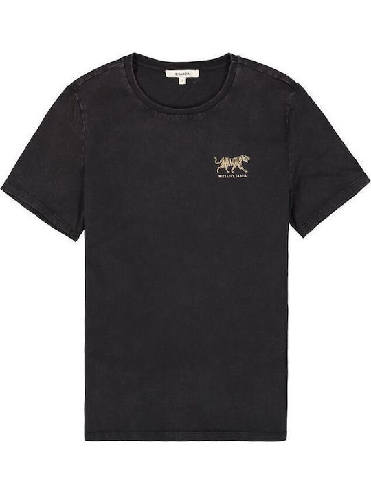 T-shirt Μαύρο