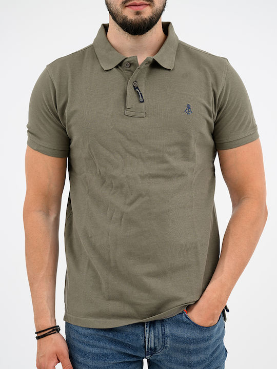 Polo Μπλούζα Κοντομάνικη Khaki