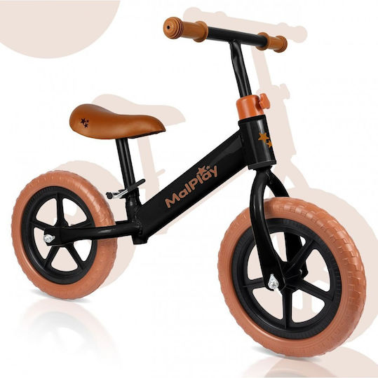 MalPlay Bicicletă Fără Pedale Neagră