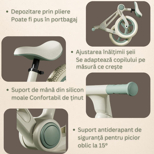 Inco Παιδικό Ποδήλατο Ισορροπίας Μπεζ