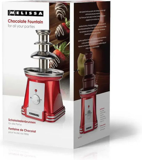 Melissa Electric Fondue Pot Red 19x18x33cm