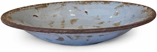 La Belle Maison Platou Decorativ Rotund Din Piatră Albastră 32x32x5cm D683 La Belle Maison Platou Decorativ Rotund Din Piatră Albastră 32x32x5cm D683