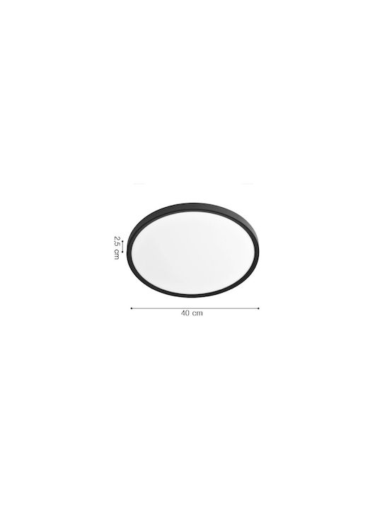 Inlight Πλαφονιέρα 40εκ. LED