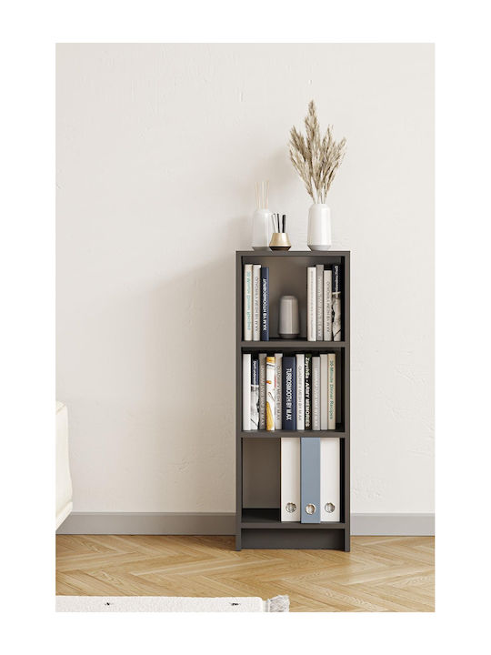 Gray Bookcase 40x28x105cm