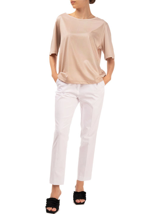 Women's Blouses Beige T-shirt
