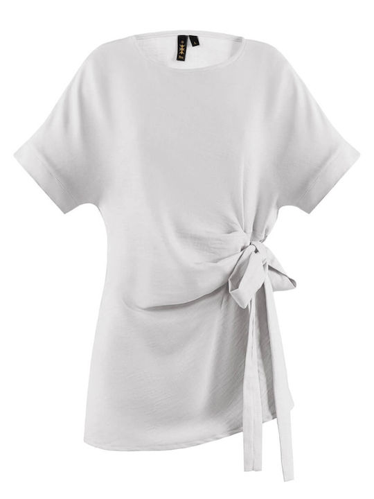 Malvina Women's Beige Blouse