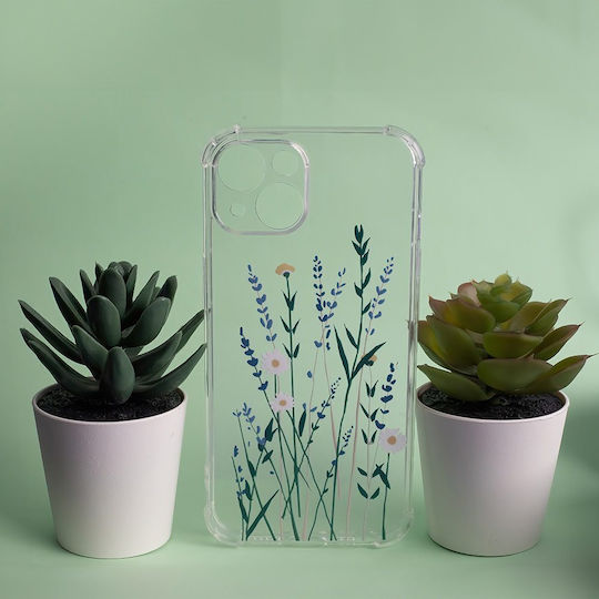 TelForceOne Rückseite Umschlag Silikon Transparent (Galaxy A14)