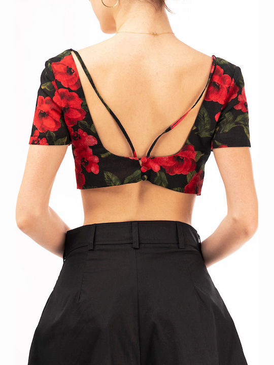 Madame Shou Shou Women's Blouse Black