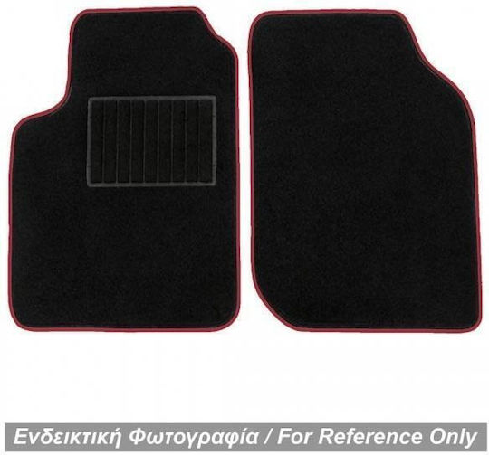 Race Axion Front Mats 2pcs for Smart ForTwo 1998-2006 Red / Black