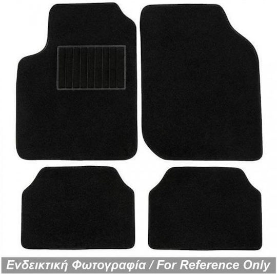 Race Axion Set of Front and Rear Mats 4pcs for Fiat Punto 1994 1999 Black