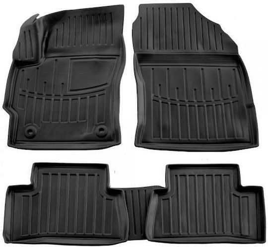 Race Axion Set of Front and Rear Mats 5pcs Tray Type for Toyota Corolla 2022 Black
