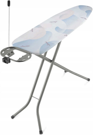 Vileda Bravo Plus Bügelbrett Für Dampfbügeleisen Zusammenklappbar 120x38cm