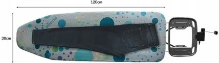 Vileda Star Plus Foldable Ironing Board for Steam Iron 120x38cm