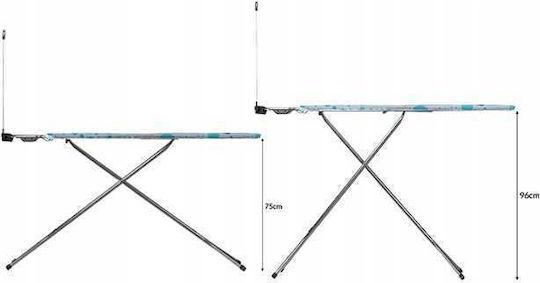 Vileda Star Plus Foldable Ironing Board for Steam Iron 120x38cm