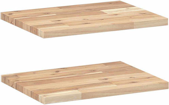 Βιβλιοθήκες (2τμχ) 40x30x2εκ.