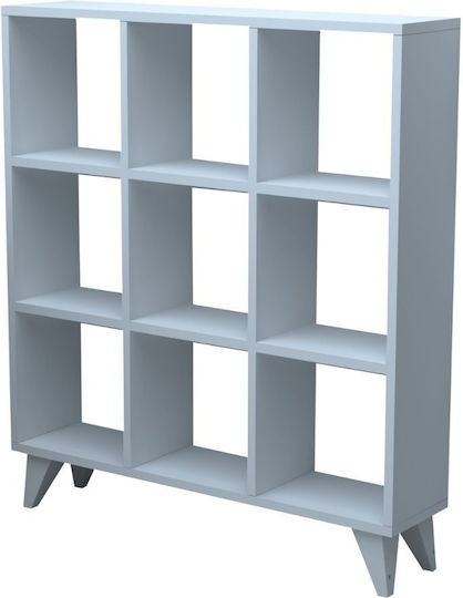 Bücherregal Dokia Weiß 88.4x19.8x100.3cm