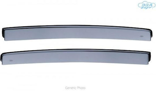 DGA Σετ Ανεμοθραύστες Αυτοκινήτου Πίσω για Volvo XC 60 2008-2017 2τμχ