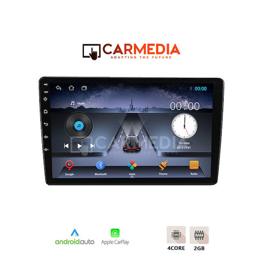 Carmedia Car Audio System for Ford Transit Connect 2013-2018 (Bluetooth/USB/WiFi/GPS/Apple-Carplay/Android-Auto) with Touch Screen 12.3"