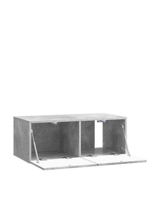vidaXL TV-Ständer Grau M59.5xT41xH30cm