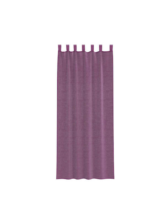 vidaXL vidaXL Set Vorhänge mit Oberer Registerkarte Lila 140x260cm