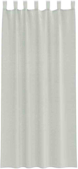 vidaXL Комплект Пердета И Завеси С Презрамки Voile Светлосив 140x225см