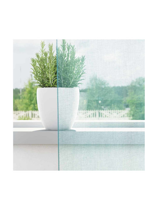 vidaXL Set Curtains with Tab Tops Turquoise 140x260cm