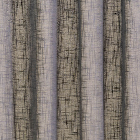 Premier Κουρτίνα με Τρουκς Marilu Grey 140x260εκ.