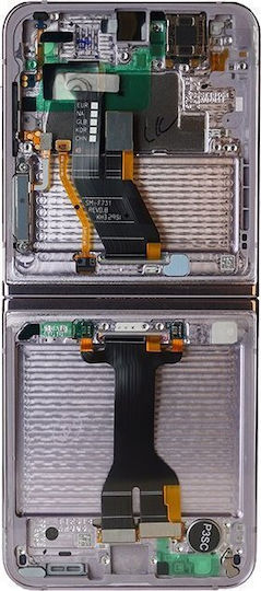 Samsung Screen with Touch Mechanism for Samsung Galaxy Z Flip 5G (Black)