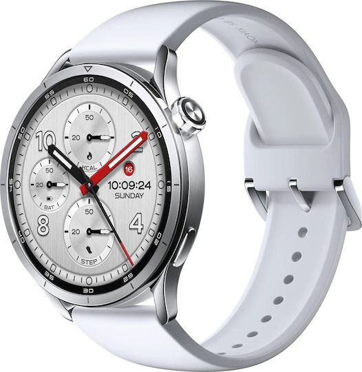 Xiaomi Watch S5 Stainless Steel 46mm Waterproof with Heart Rate Monitor Silver