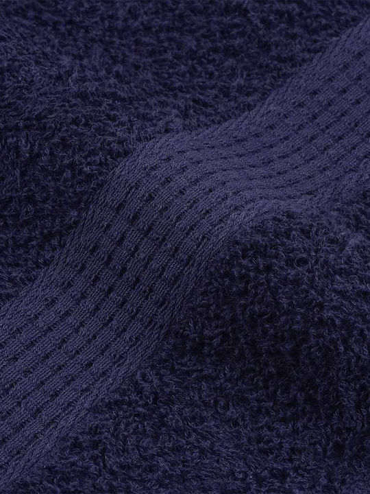 vidaXL Bath Towel Set 4pcs Dark Blue