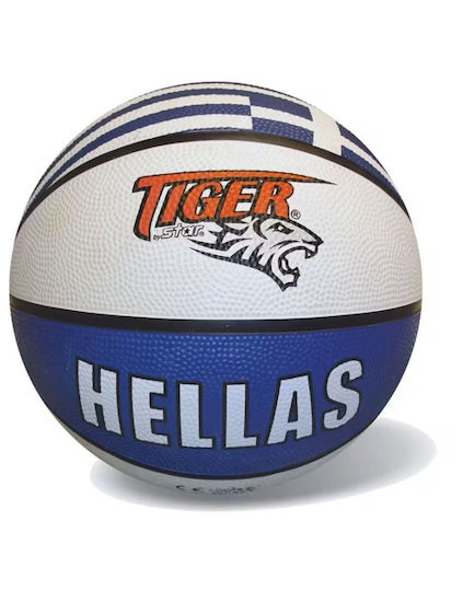 Startoys Tiger Hellas Παιδική Μπάλα Μπάσκετ Πολύχρωμη (Διάφορα Σχέδια) 1τμχ