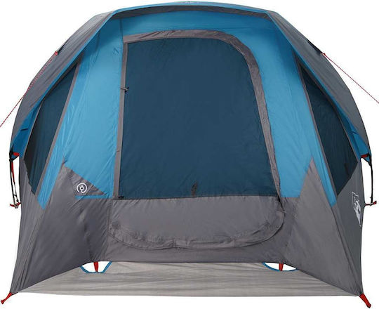 vidaXL Σκηνή Camping Pop Up Μπλε για 4 Άτομα