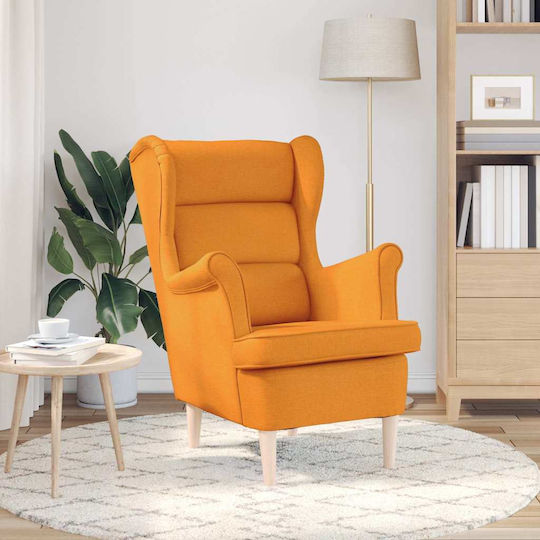 Armchair Dark Yellow 74x84x100cm