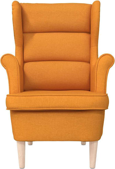Armchair Dark Yellow 74x84x100cm
