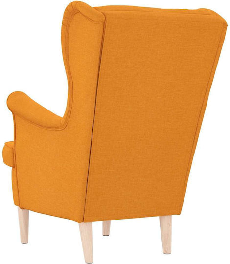 Armchair Dark Yellow 74x84x100cm