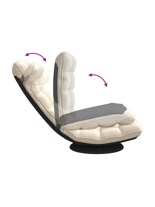 Swivel Armchair Linen 70x51x79cm