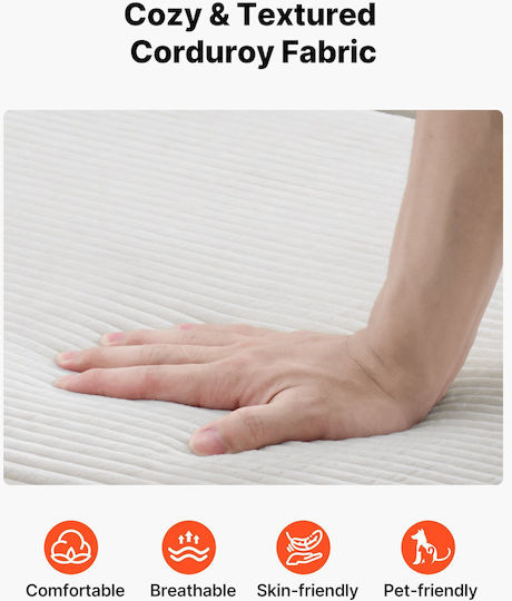 Scaun De Relaxare Cu Puf Bej 111.5x149x74cm