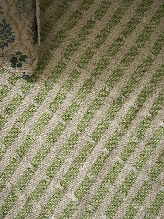 Gofis Home Elysia Armchair Throw Jacquard 180x180cm Green