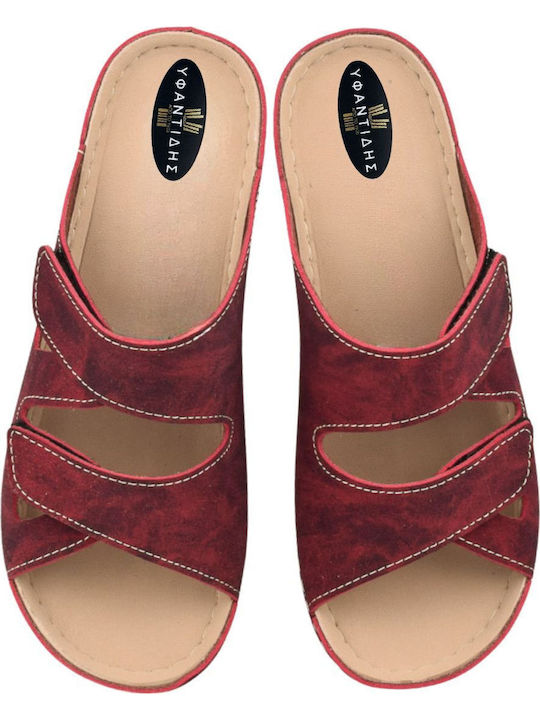 Women's Anatomic Burgundy Sandals